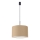Lampadario a sospensione su cavo NEVIA 1xE27/15W/230V Ø 40 cm taupe