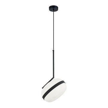 Lampadario a sospensione su cavo PALMA 1xE27/40W/230V nero