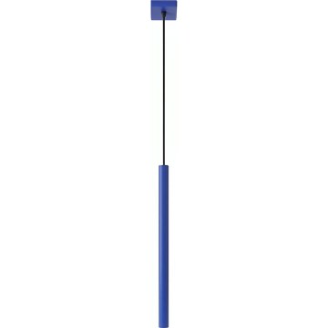 Lampadario a sospensione su cavo PASTELO 1xG9/8W/230V blu