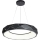 Lampadario a sospensione su cavo REUS LED/36W/230V 4000K Ø 61 cm nero