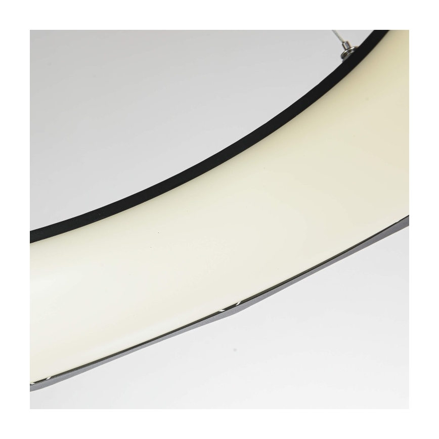 Lampadario a sospensione su cavo REUS LED/36W/230V 4000K Ø 61 cm nero