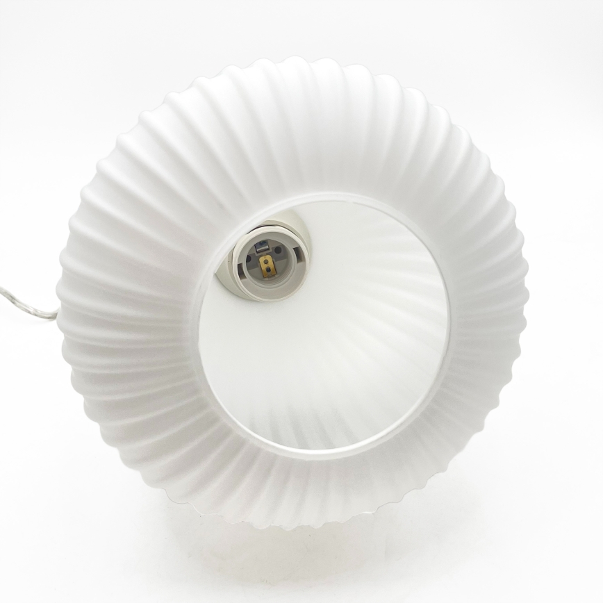Lampadario a sospensione su cavo ROYAL 1xE27/15W/230V oro/bianco