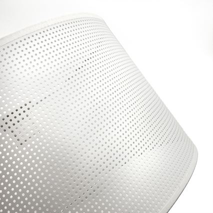 Lampadario a sospensione su cavo SIRJA PLISADO 1xE27/15W/230V Ø 35 cm bianco