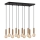Lampadario a sospensione su cavo TEMPO 10xE27/40W/230V dorato