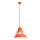 Lampadario a sospensione su cavo TIBET 1xE27/40W/230V arancione