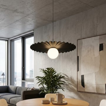 Lampadario a sospensione su cavo UMBRA 1xG9/8W/230V nero