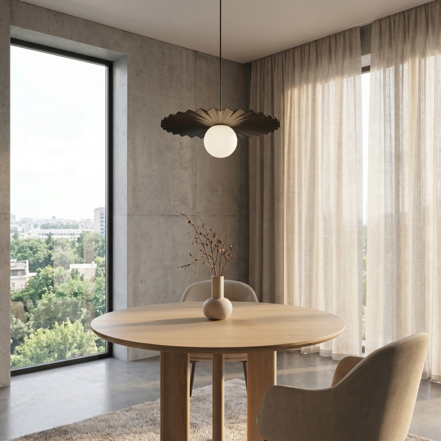 Lampadario a sospensione su cavo UMBRA 1xG9/8W/230V nero