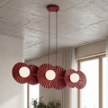 Lampadario a sospensione su cavo UMBRA 6xG9/8W/230V rosso