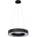Lampadario a sospensione su cavo UNION LED/40W/230V 3000/4000/6500K Ø 40 cm nero