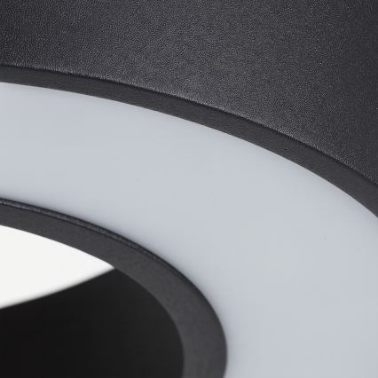 Lampadario a sospensione su cavo UNION LED/40W/230V 3000/4000/6500K Ø 40 cm nero