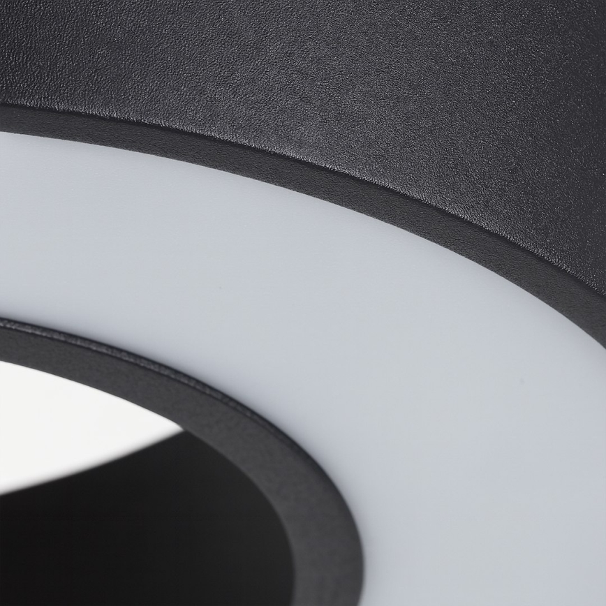 Lampadario a sospensione su cavo UNION LED/40W/230V 3000/4000/6500K Ø 40 cm nero