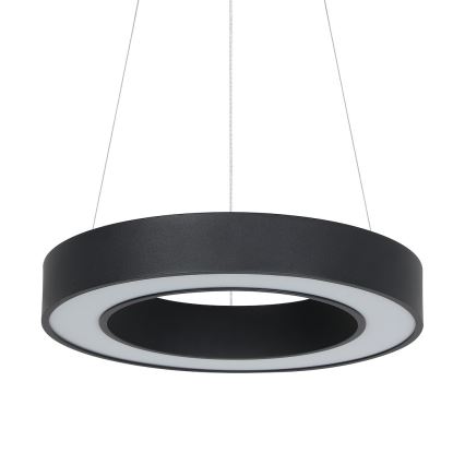 Lampadario a sospensione su cavo UNION LED/40W/230V 3000/4000/6500K Ø 40 cm nero
