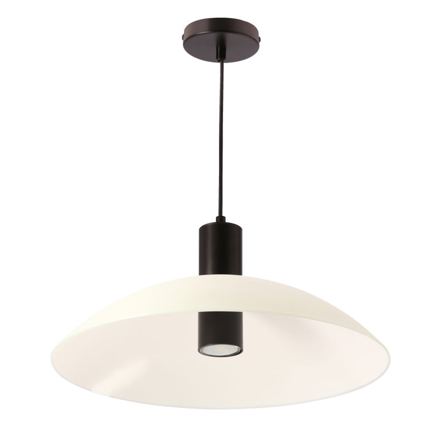 Lampadario a sospensione TEDIN 1xGU10/15W/230V bianco/nero