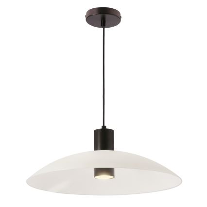 Lampadario a sospensione TEDIN 1xGU10/15W/230V bianco/nero