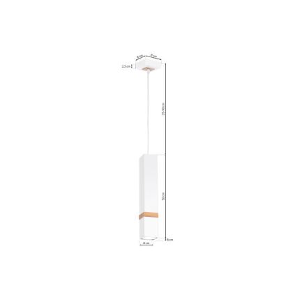 Lampadario a sospensione VIDAR 1xGU10/25W/230V