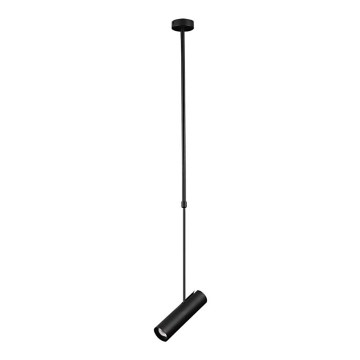 Lampadario a stelo 1xGU10/35W/230V nero