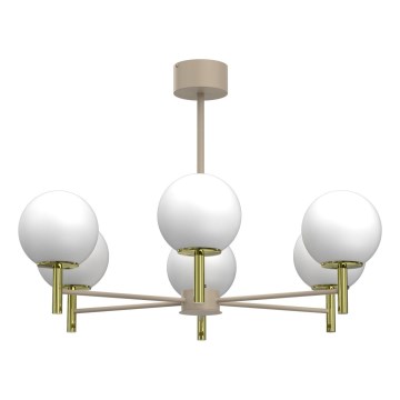 Lampadario a stelo AWINION 6xE27/15W/230V