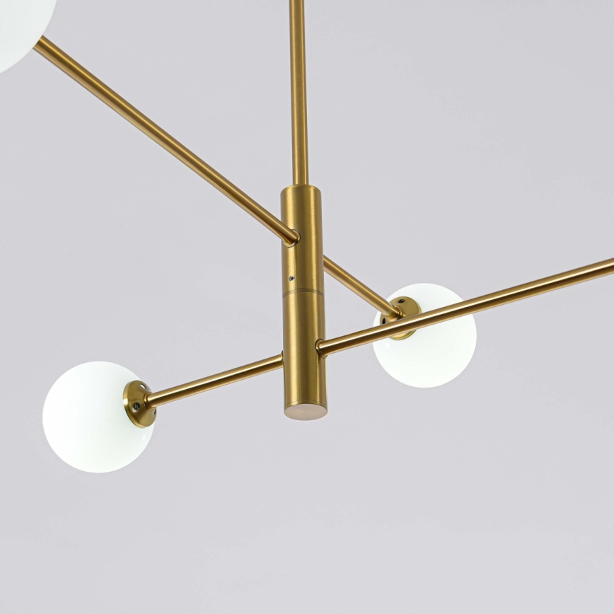 Lampadario a stelo DORADO 4xG9/40W/230V, finitura oro