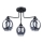 Lampadario a stelo FILLAN 3xE27/60W/230V nero