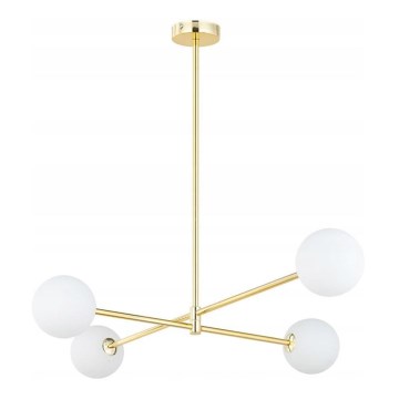 Lampadario a stelo SARIUS 4xG9/6W/230V dorato