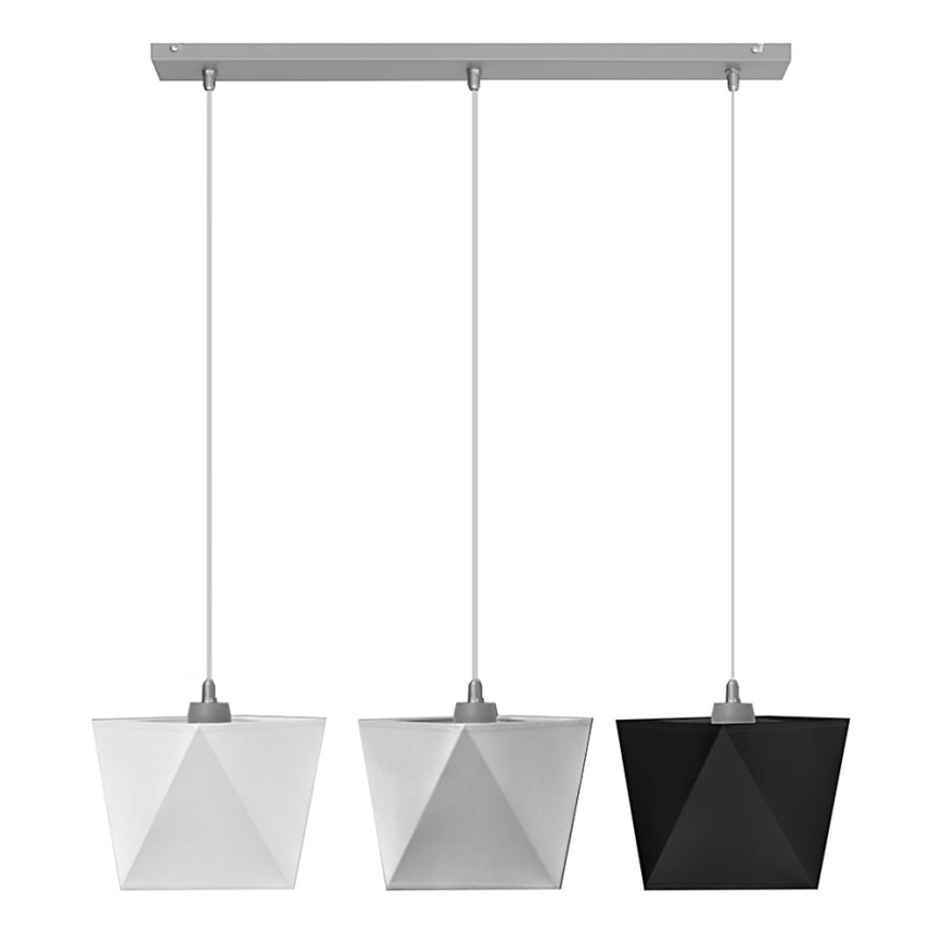 Lampadario ADAMANT 3xE27/15W/230V 3 colori