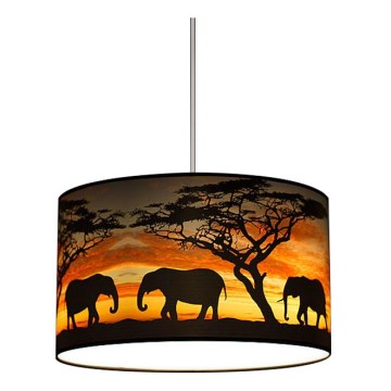 Lampadario AFRICA 1xE27/60W/230V