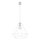 Lampadario ALMA 1xE27/60W/230V bianco