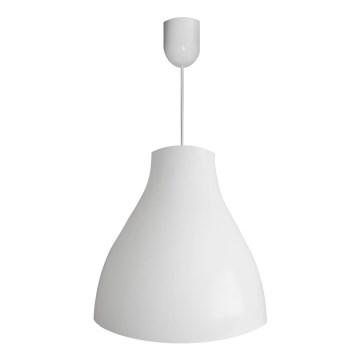 Lampadario CAMPANA 1xE27/15W/230V bianco