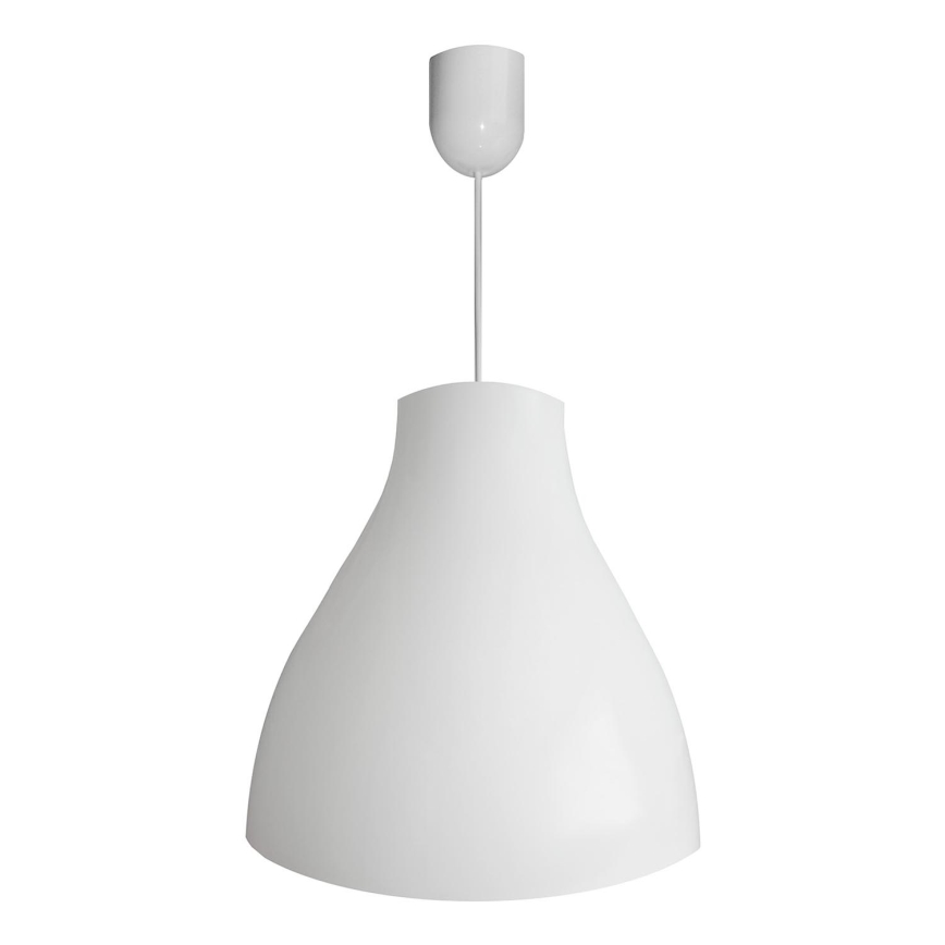 Lampadario CAMPANA 1xE27/15W/230V bianco
