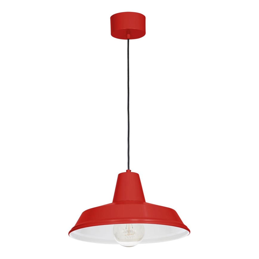 Lampadario CLASS 1xE27/60W/230V rosso