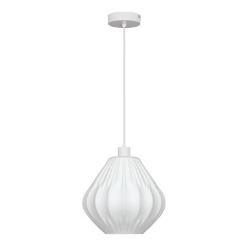 Lampadario con cavo CARSON 1xE27/40W/230V bianco