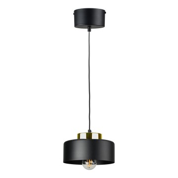 Lampadario con cavo IGNIA 1xE27/60W/230V nero/oro