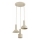 Lampadario con cavo VANTI 3xE27/15W/230V beige