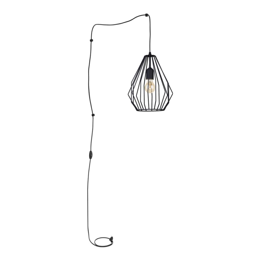 Lampadario con spina integrata BRYLANT 1xE27/60W/230V