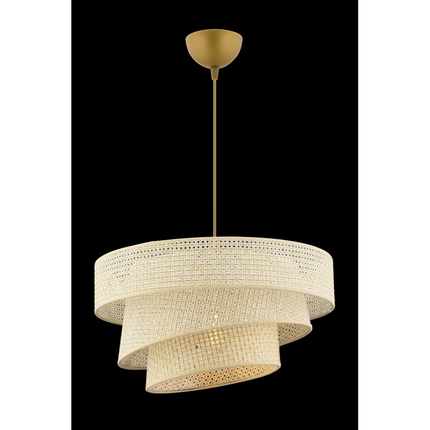 Lampadario COUPER 1xE27/60W/230V crema