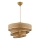 Lampadario COUPER 1xE27/60W/230V marrone/oro