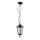 Lampadario da esterno a sospensione con catena 1xE27/60W/230V nero