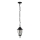 Lampadario da esterno a sospensione con catena ARRAIA 1xE27/15W/230V IP44 nero