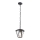 Lampadario da esterno a sospensione con catena SURVA 1xE27/60W/230V IP44 nero