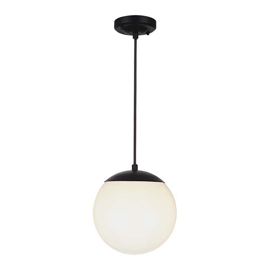 Lampadario da esterno a sospensione con filo 1xE27/60W/230V IP44 nero