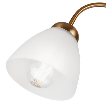 Lampadario da parete MIRANDA 3xE27/60W/230V oro