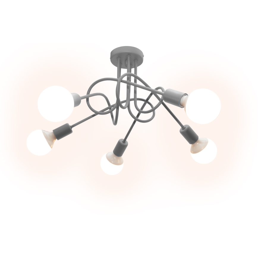 Lampadario da parete per bambini OXFORD 5xE27/15W/230V
