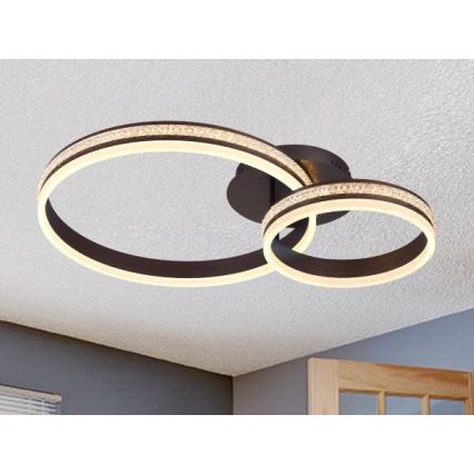 Lampadario da soffitto dimmerabile LED/110W/230V 3000-6500K + telecomando