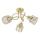 Lampadario da soffitto ZAHARA 3xE27/10W/230V dorato