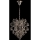 Lampadario di cristallo 3xE14/10W W-11904-3 CR+SM