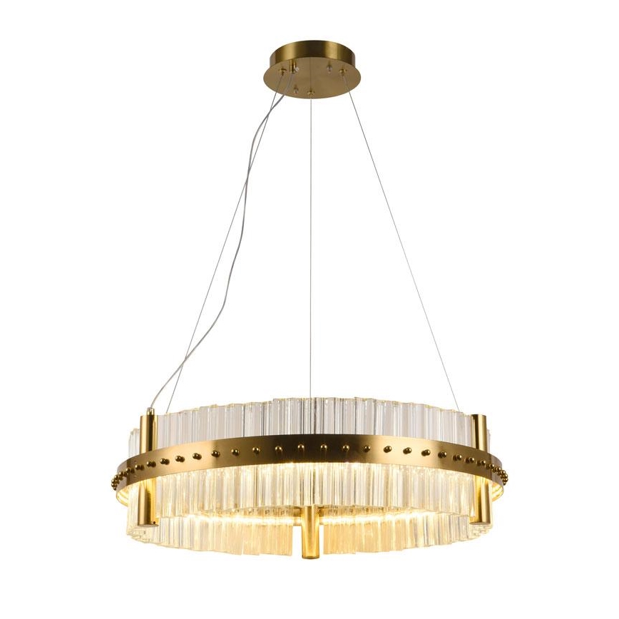 Lampadario di cristallo a LED dimmerabile su una stringa LED/40W/230V + telecomando