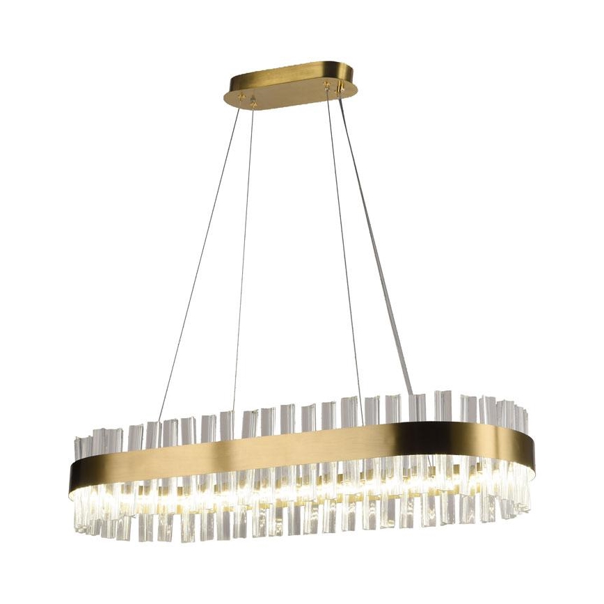 Lampadario di cristallo a LED dimmerabile su una stringa LED/45W/230V + telecomando