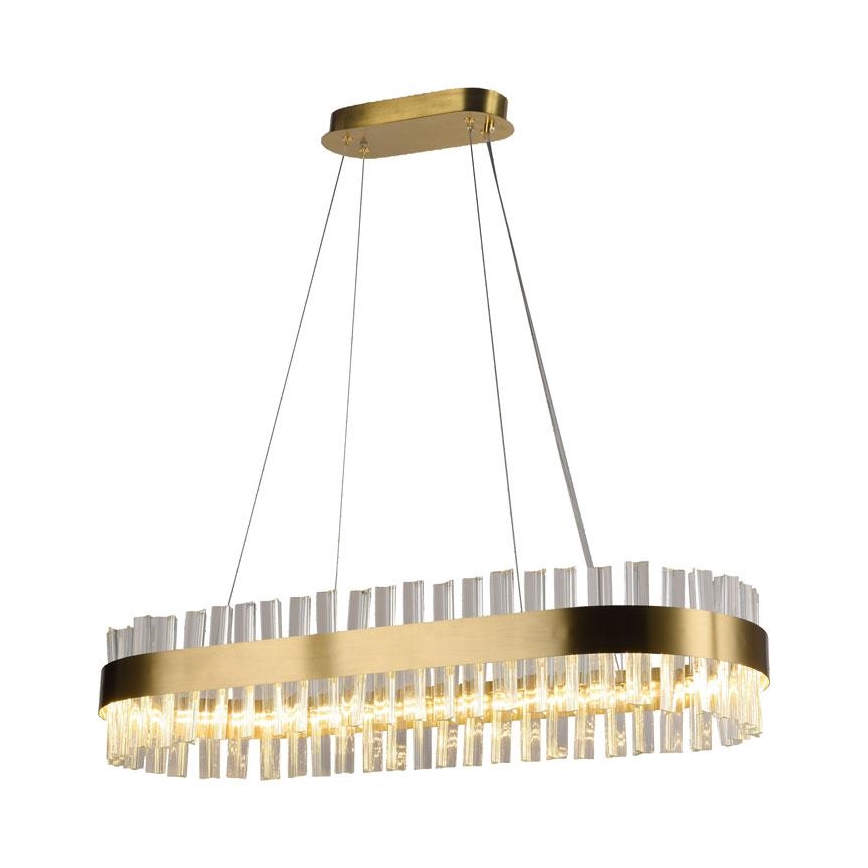 Lampadario di cristallo a LED dimmerabile su una stringa LED/45W/230V + telecomando