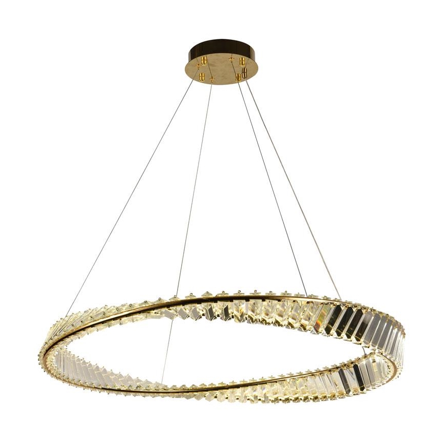 Lampadario di cristallo a LED dimmerabile su una stringa LED/50W/230V + telecomando
