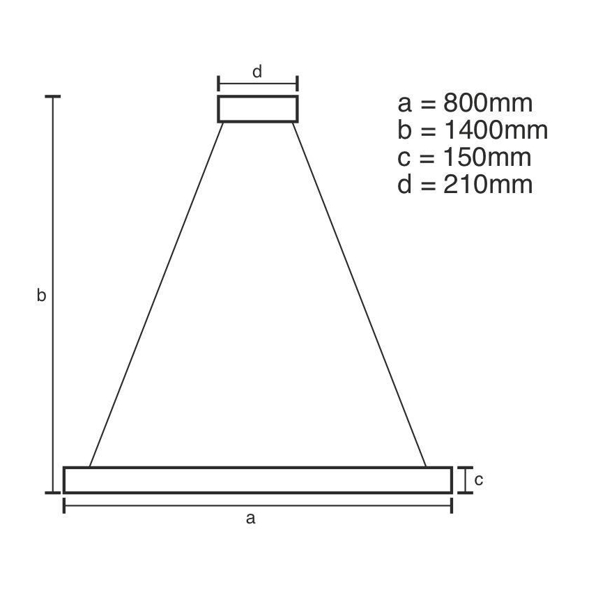 Lampadario di cristallo a LED dimmerabile su una stringa LED/55W/230V + telecomando